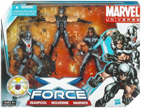 Marvel Universe Süper Kahraman Takımı X Force Paketleri