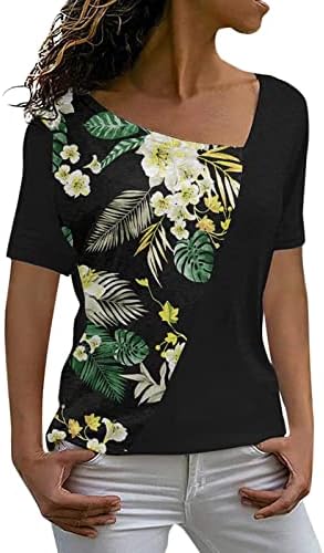 Kadın Sonbahar Yaz Brunch Tshirt 2023 Giyim Kısa Kollu V Boyun Pamuk Grafik Bluz Gömlek Kızlar için TC TC