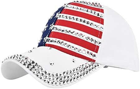 Amerikan Bayrağı Beyzbol Şapkası Erkekler Kadınlar için, klasik Düşük Profilli Ayarlanabilir Boyutu Unisex Tarzı
