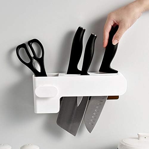 MİAOHY Bıçak Tutucu Yaratıcı Mutfak Bıçağı Depolama Rafı Eklemek Bıçak Makas Organizatör Duvara monte Aracı