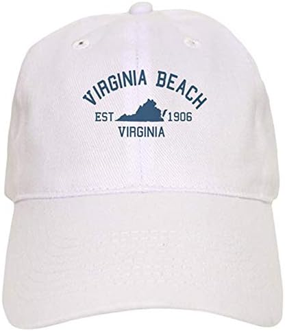 Ruio Virginia Beach Va beyzbol şapkası Ayarlanabilir Kapatma ile Benzersiz Baskılı Unisex beyzbol şapkası