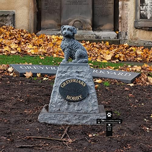 Unittype Köpek Mezar Işaretleyici Çapraz Anıt Hediyeler Pet Kaybı Bahis Anıt Plaketler için Açık Havada Pet Anıt