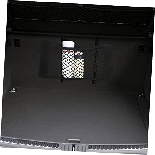 ISMARLAMA 8 Adet Net çanta düzenleyici SUV Araç için Net Araba Cep saklama Torbaları Net Çanta Siyah Örgü Araba Depolama