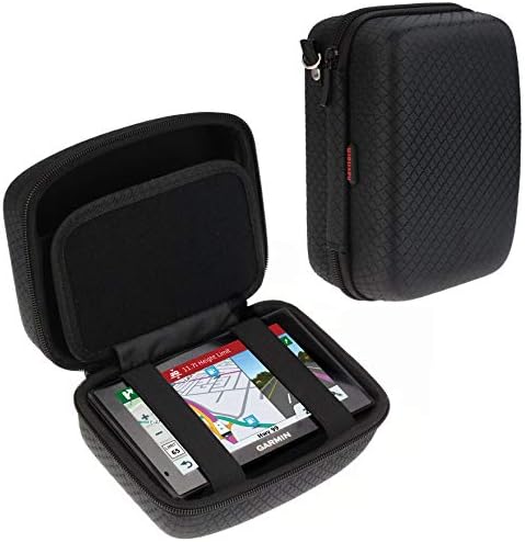 Garmin Drivesmart 65 ile Uyumlu Navitech Siyah GPS / Uydu Navigasyon Sert Taşıma Çantası Kapağı