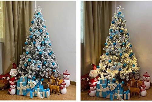 XXSLY yapay Noel ağacı süslemeleri ve LED ışıkları ile yapay Noel ağacı Noel ağacı kapalı veya açık, akülü tatil