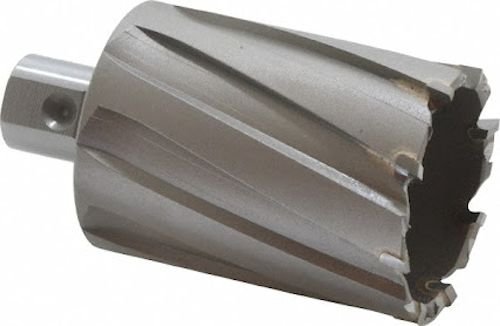 Nitto Kohki TJ16666-0 Jetbroach Endüstriyel Kesici ile 1-1 / 4 Weldon Shank, 66mm Kesici Çapı, 3 Kesme Derinliği