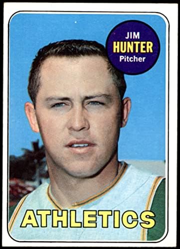 1969 Topps Beyzbol 235 Jim Hunter Oakland Atletizm Mükemmel