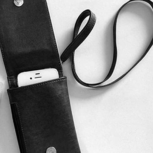 Yerel Japon Koyasan Okunoin Telefonu Cüzdan çanta Asılı Cep Kılıfı Siyah Cep