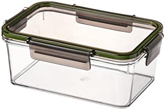 DOUBAO Buzdolabı saklama kutusu Taze Sebze ve Meyve Saklama Kabı Sepeti kapaklı saklama kutusu (Renk : D, Boyut: