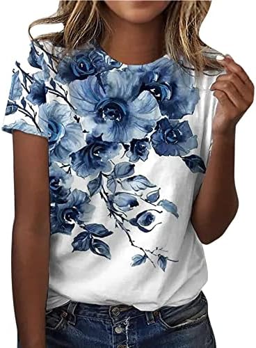 Yubnlvae Gevşek Fit Kare Boyun Yaz Moda Rahat Uzun Kollu 2023 Tişörtü Kadın T-Shirt Çizgili Hafif