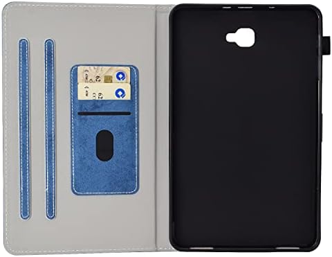 Tablet PC Kılıf Kılıf Samsung Galaxy Tab ile Uyumlu Bir 10.1 (SM-T580/T585) Kapak, ince Akıllı Folio Standı