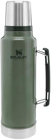 Stanley Klasik Vakum Yalıtımlı Geniş Ağızlı Şişe-Soğuk ve Sıcak içecekler için BPA içermeyen 18/8 Paslanmaz Çelik