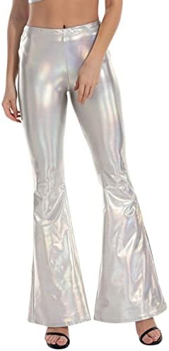 DBYLXMN kadın Çan Dipleri Çok Renkli Mikro İnce Pantolon Polar Pantolon Kadınlar için