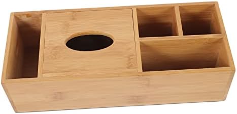 Cabilock 4 adet Bambu saklama kutusu kağit kutu Peçete