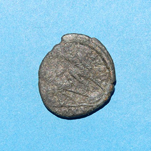BU Roma Konstantin II imparatoru MS 337 ila 340, Romalı Asker Mızrak Düşmüş Süvari 21 Sikke Çok İyi