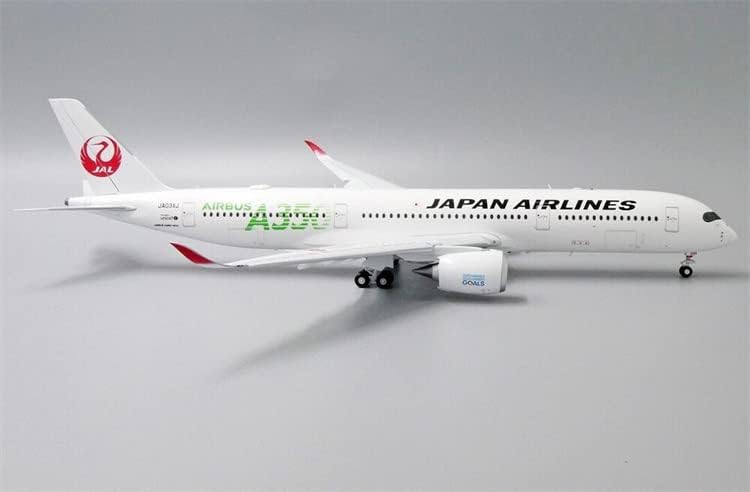 JCWİNGS Japonya Havayolları Airbus A350-900XWB (JAL Yeşil) kapak Aşağı JA03XJ Standı ile Sınırlı Sayıda 1/200 DİECAST