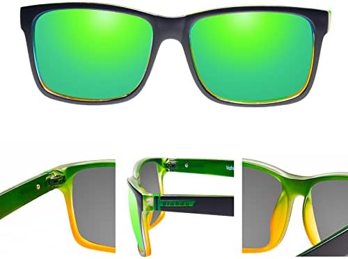 VİAHDA Spor Polarize Güneş Gözlüğü Erkekler İçin Bisiklet Sürüş Balıkçılık güneş gözlüğü Kadın 100 % UV Koruma HD5089