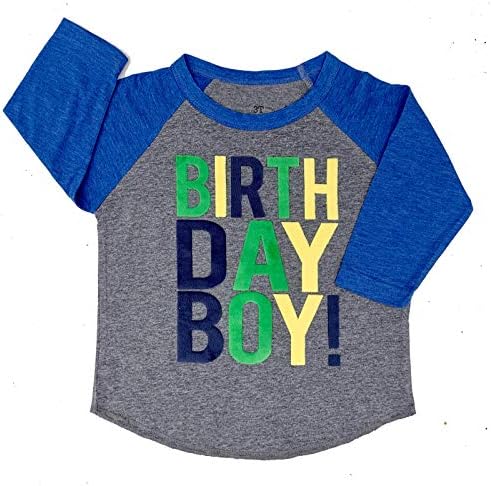 SoRock Doğum Günü Çocuğu Yürümeye Başlayan Çocuk T-Shirt 1., 2., 3., 4., 5., Gençlik Küçük-Gençlik Büyük