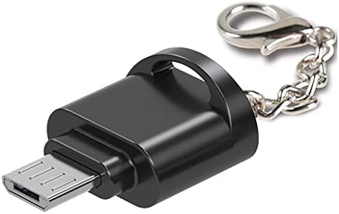 SBSNH Mini Cep Telefonu Kart Okuyucu USB Mikro SD TF Hafıza Kart okuyucu OTG Adaptör USB 3.1 Kart Okuyucu (Renk: