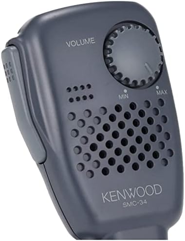 Kenwood Orijinal SMC - 34 El Hoparlör Mikrofon w/Döner Klip, Ses ve Uzaktan Kumanda ve 2.5 mm Kulaklık Ses Jakı