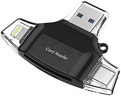 BoxWave Akıllı Gadget ile Uyumlu Micromax Infinity N12-AllReader USB kart okuyucu, microSD kart okuyucu SD Kompakt