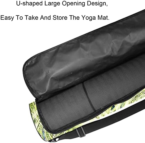 Kravat Boya Yoga Mat Taşıma Çantası Omuz Askısı ile Yoga Mat Çantası Spor çanta Plaj Çantası